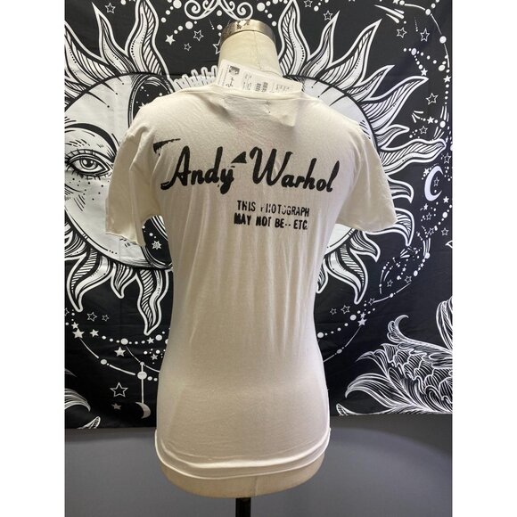 NWT very rare Andy Warhol double mona lisa T, size Small - Picture 2 of 5